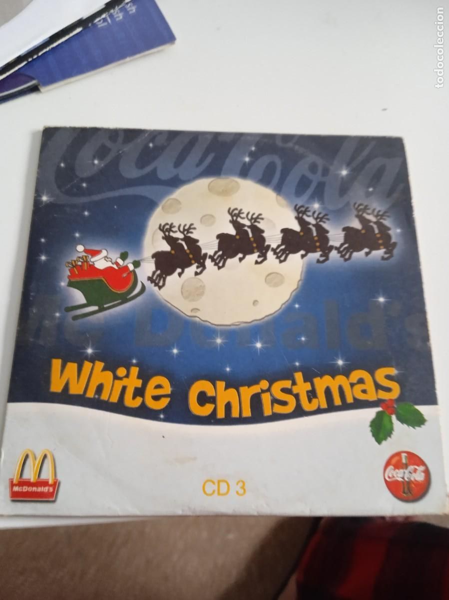 CDs de m&uacute;sica: C-ITH CD WHITE CHRISTMAS COCA COAL MCDONALDS - Foto 1