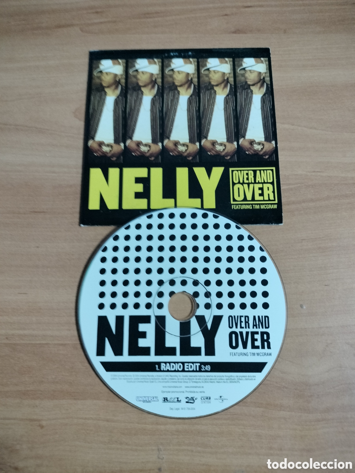 CDs de m&uacute;sica: Nelly - Over and Over - cd single 1 canci&oacute;n - Foto 1