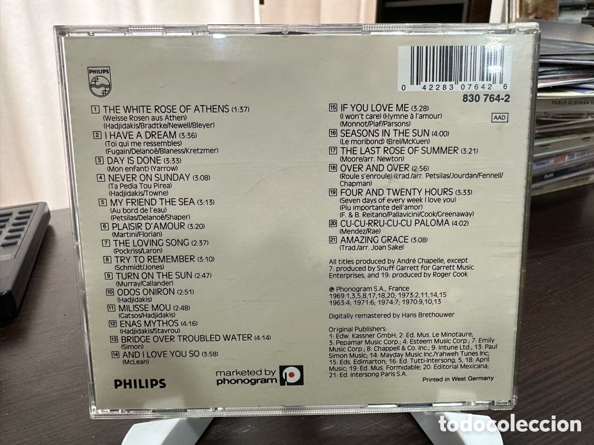 CDs de m&uacute;sica: Nana Mouskouri - Passport (CD, Comp) - Foto 2