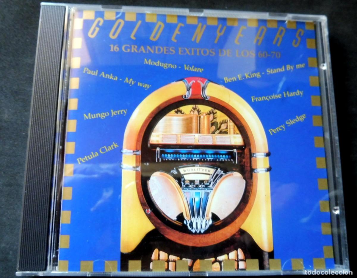 CDs de m&uacute;sica: CD - GOLDENYEARS - 16 GRANDES EXITOS 60-70 - Foto 1