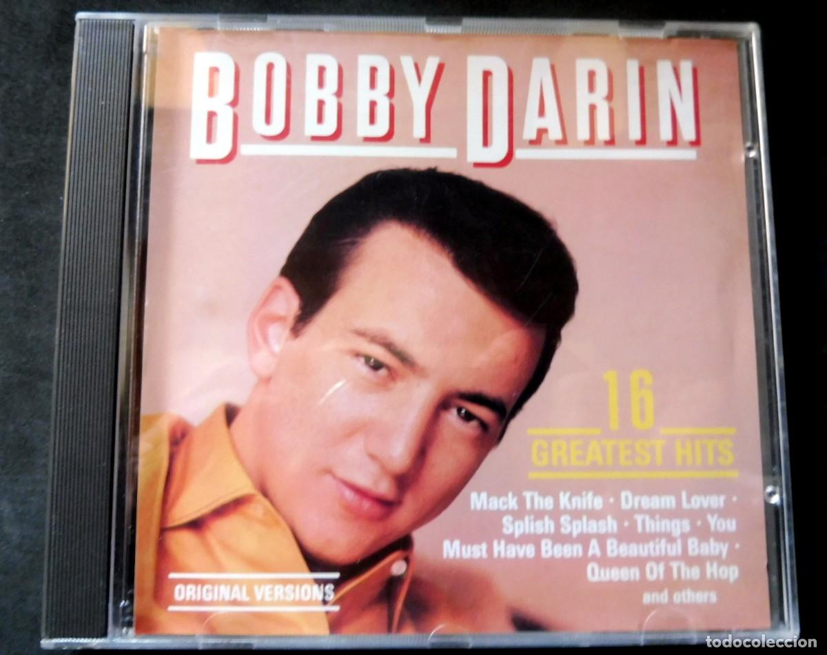CDs de m&uacute;sica: CD - BOBBY DARIN - 16 GREATEST HITS - ORIGINAL VERSIONS - Foto 1