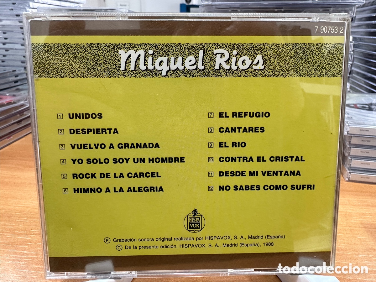 CDs de m&uacute;sica: Miguel R&iacute;os - Grandes &Eacute;xitos (CD, Comp) - Foto 2