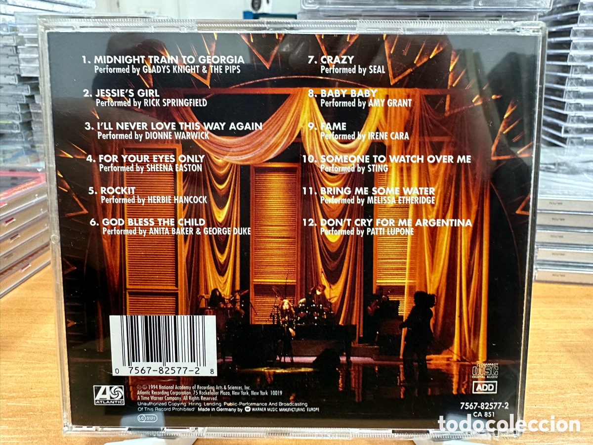 CDs de m&uacute;sica: Various - Grammys Greatest Moments - Volume IV (CD, Comp) - Foto 2