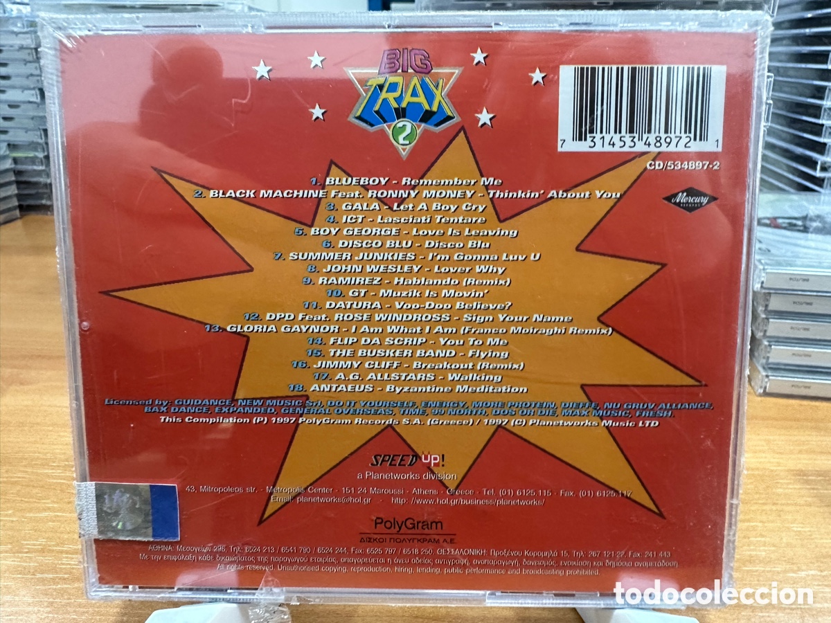 CDs de m&uacute;sica: Various - Big Trax 2 (CD, Comp) *Precintado* - Foto 2
