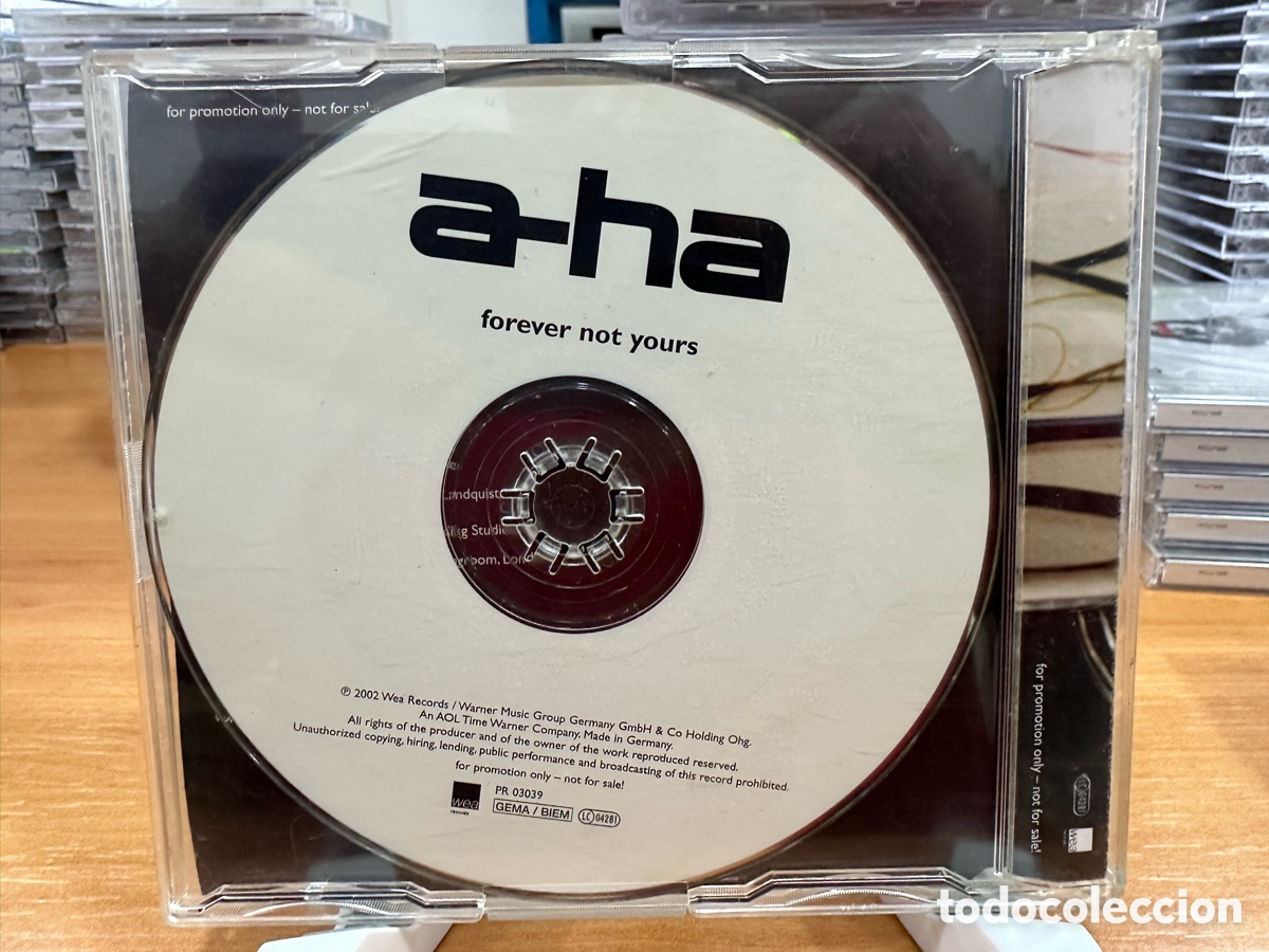 CDs de m&uacute;sica: a-ha - Forever Not Yours (CD, Single, Promo) - Foto 2