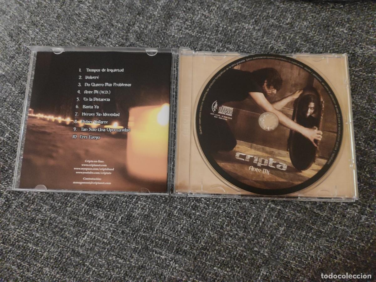 CDs de m&uacute;sica: Cd Cripta Ante m&iacute; - Foto 2