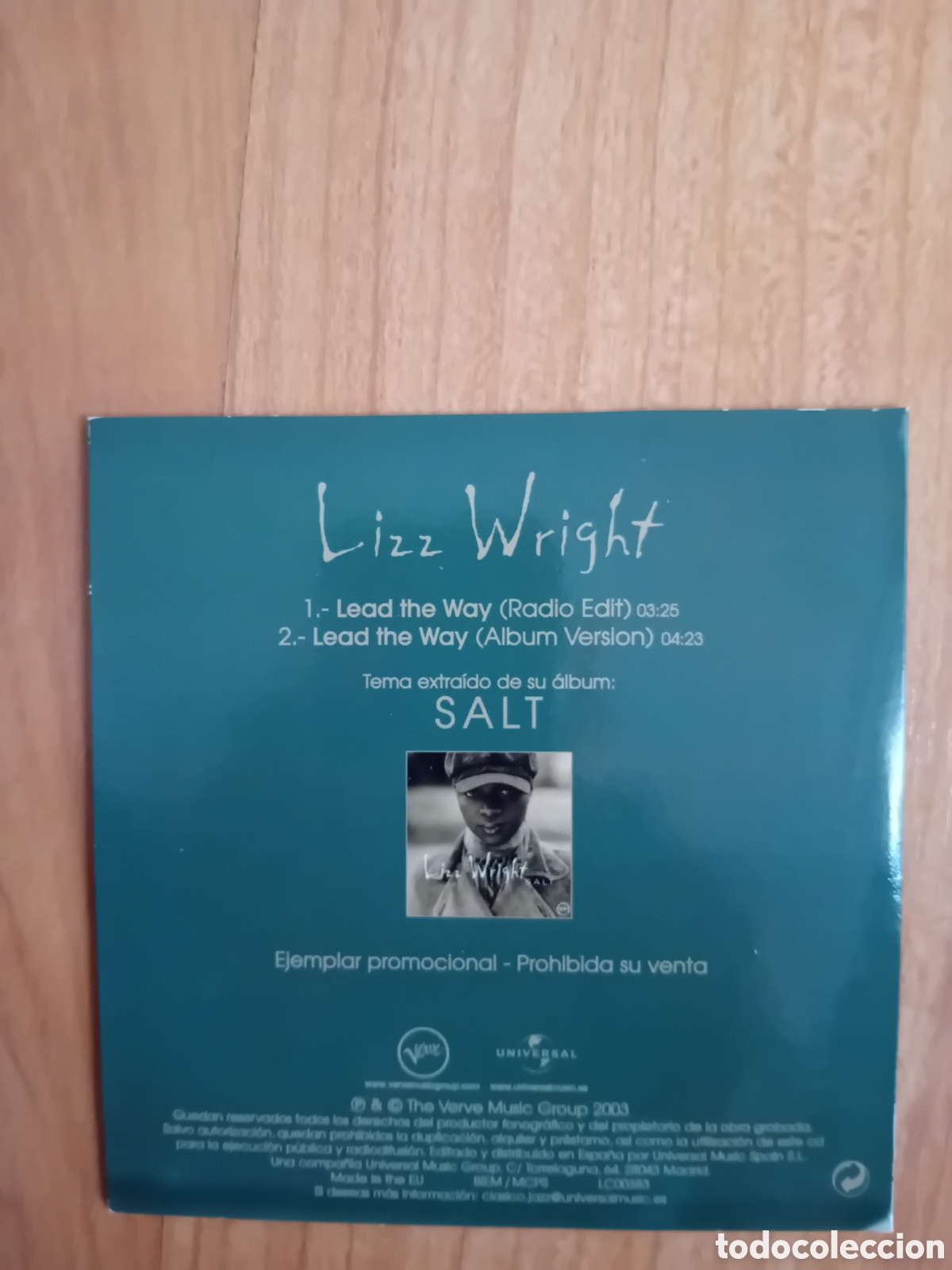 CDs de m&uacute;sica: LIZZ WRIGHT. LEAD THE WAY - Foto 2