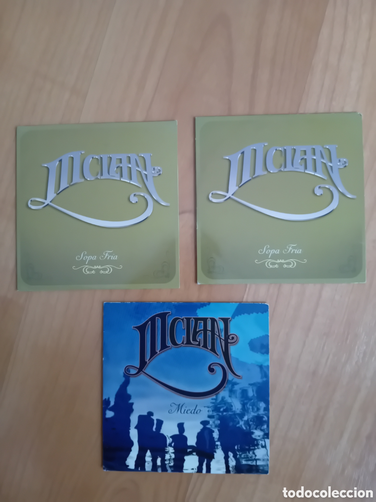 CD de M&uacute;sica: 4 CD SINGLE MCLAN. MIEDO. SOPA FR&Iacute;A