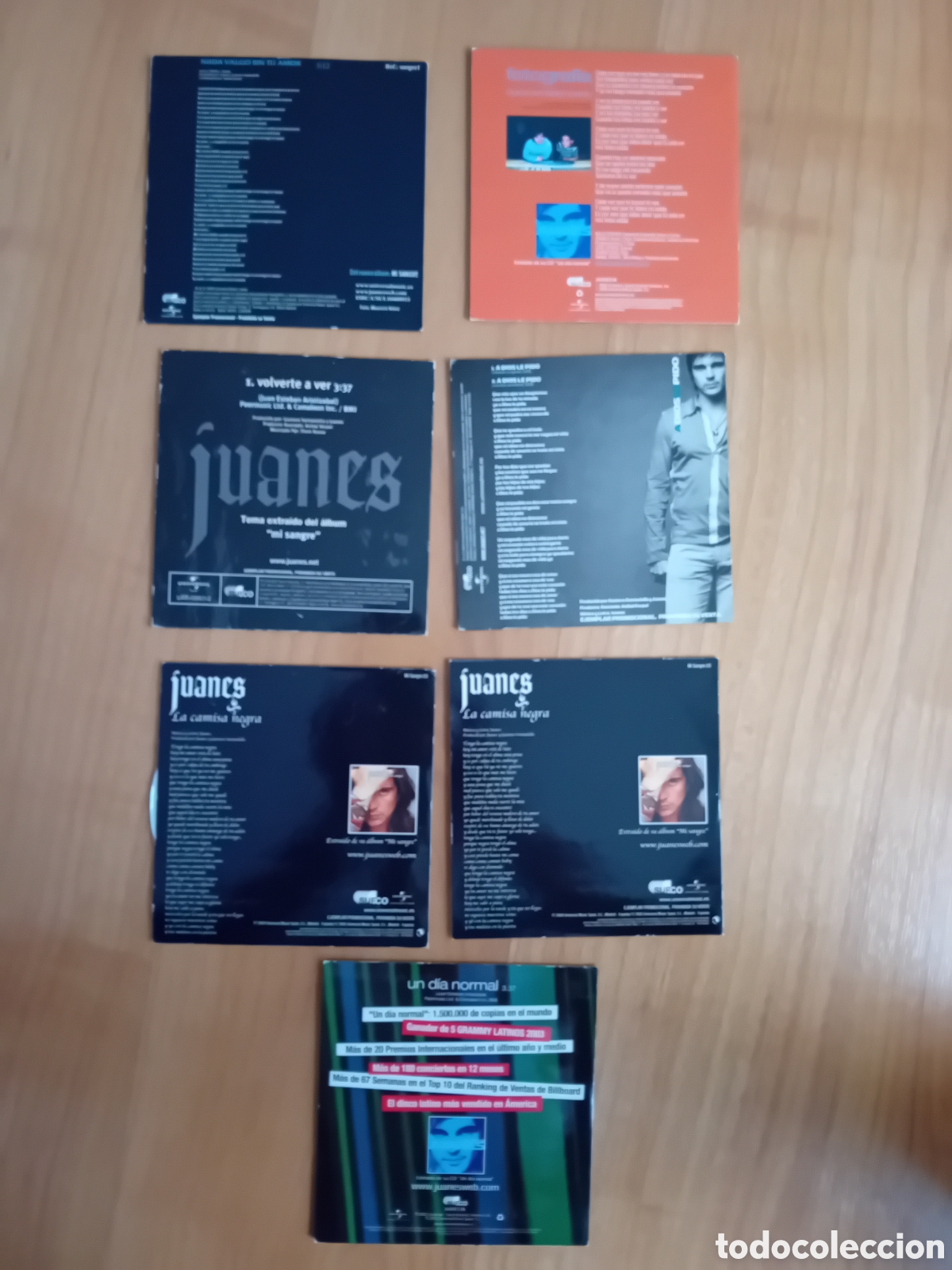CDs de m&uacute;sica: 7 CD SINGLE JUANES - Foto 2