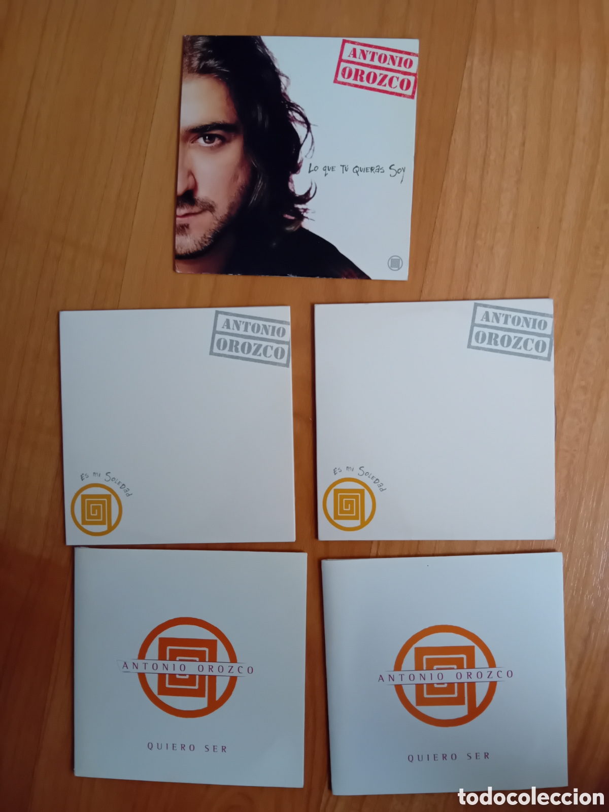 CDs de m&uacute;sica: 7 CD SINGLE ANTONIO OROZCO - Foto 1