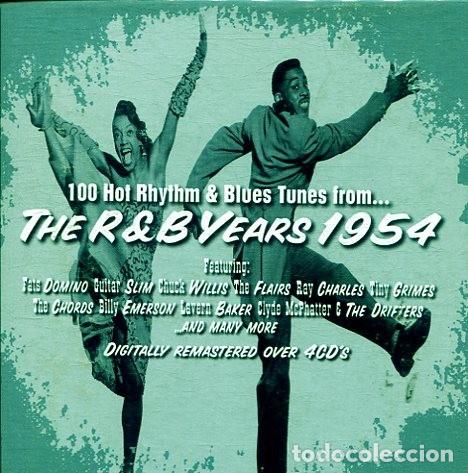 CD de M&uacute;sica: THE R&B YEARS 1954 (BOX SET CON 4 CDS 100 TEMAS SECRET RECORDS 2005)