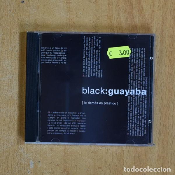 CDs de m&uacute;sica: BLACK GUAYABA - LO EMAS ES PLASTICO - CD - Foto 1
