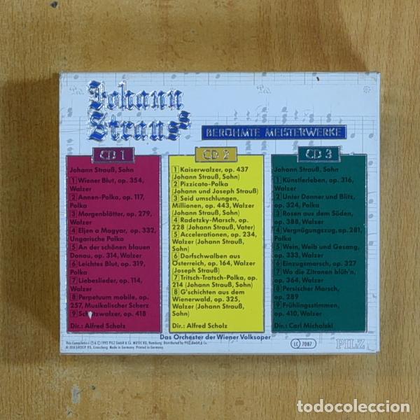 CDs de m&uacute;sica: STRAUSS - BEROHMTE MEISTERWERKE - 3 CD - Foto 2
