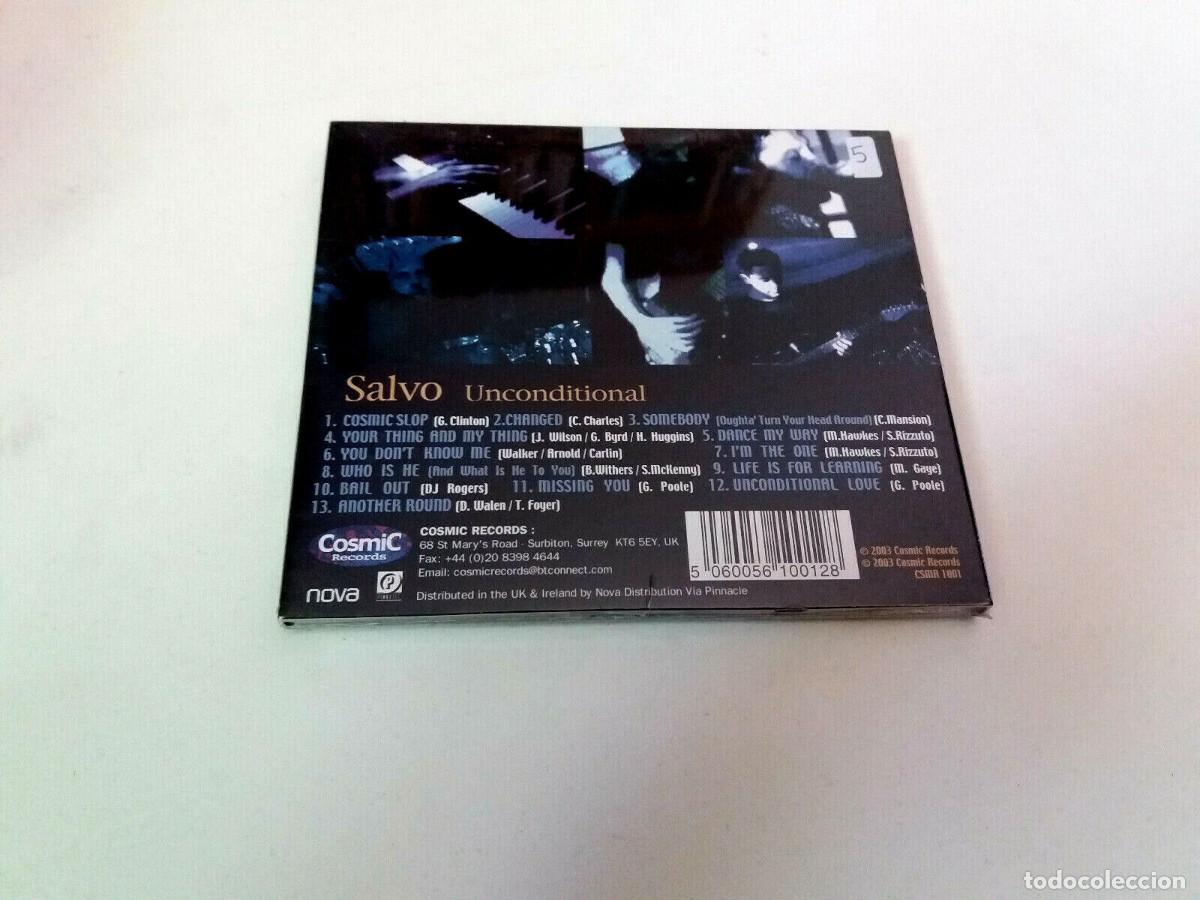 CDs de m&uacute;sica: SALVO &rdquo;UNCONDITIONAL&rdquo; CD 13 TRACKS PRECINTADO SEALED DIGIPACK - Foto 2