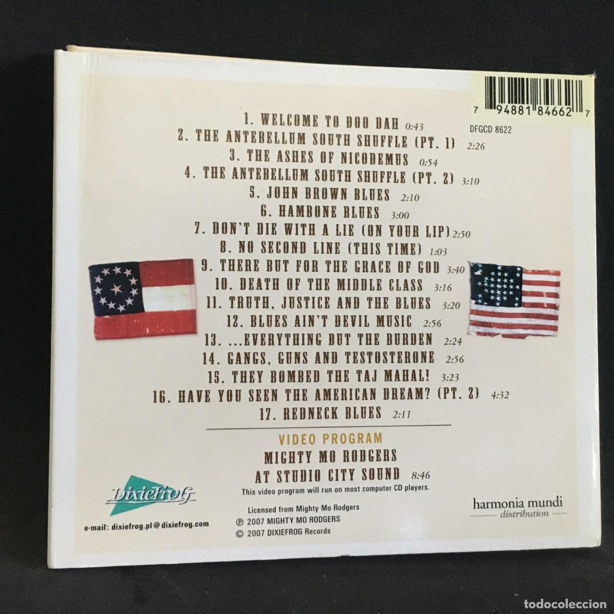 CDs de m&uacute;sica: Mighty Mo Rodgers &ndash; Redneck Blues - CD Digipack - Dixiefrog - Foto 2