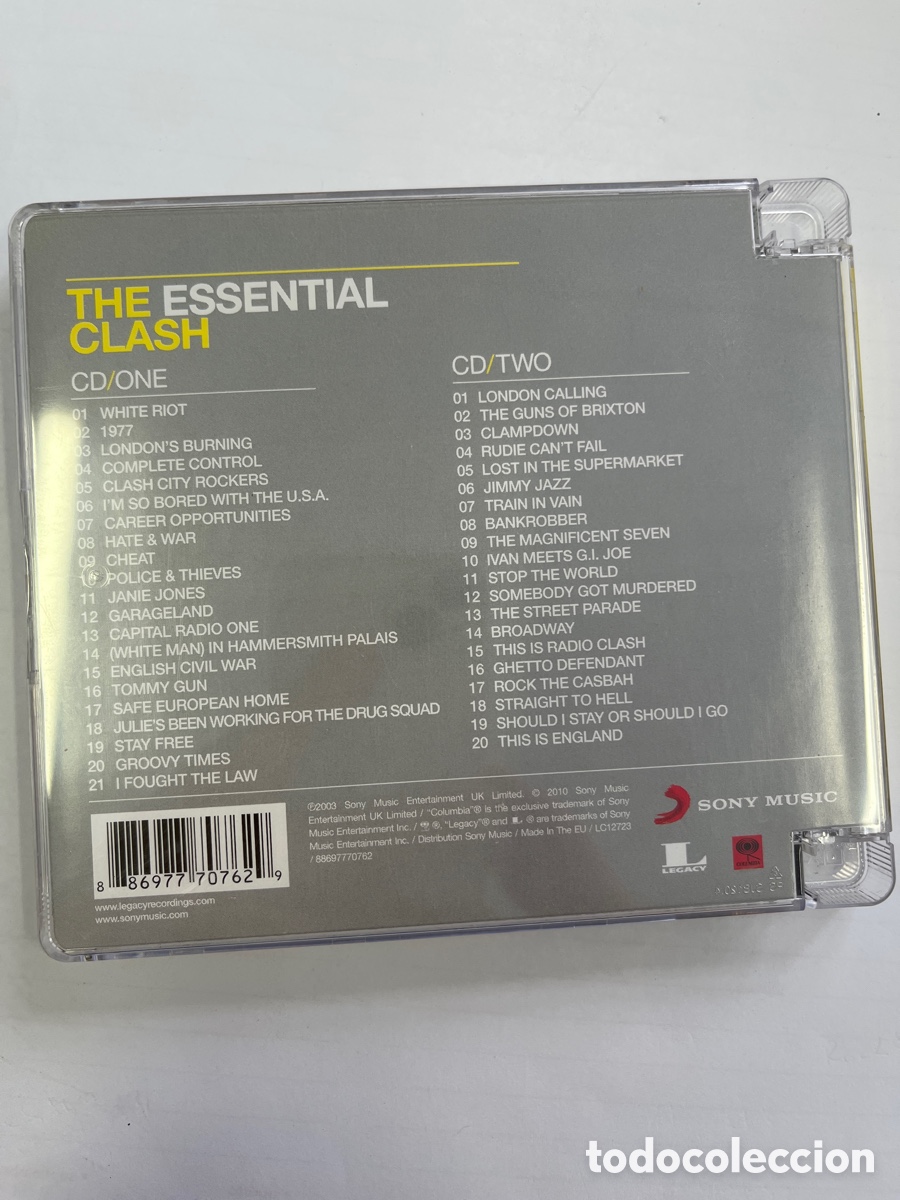 CDs de m&uacute;sica: The Clash. The essential clash. 2 x CD - Foto 2