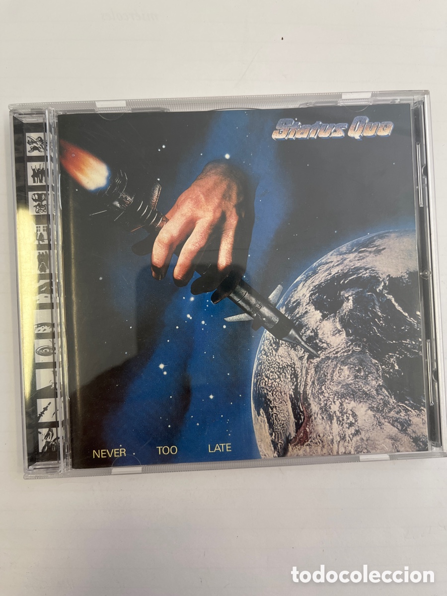 CDs de m&uacute;sica: STATUS QUO - NEVER TOO LATE - CD - Foto 1