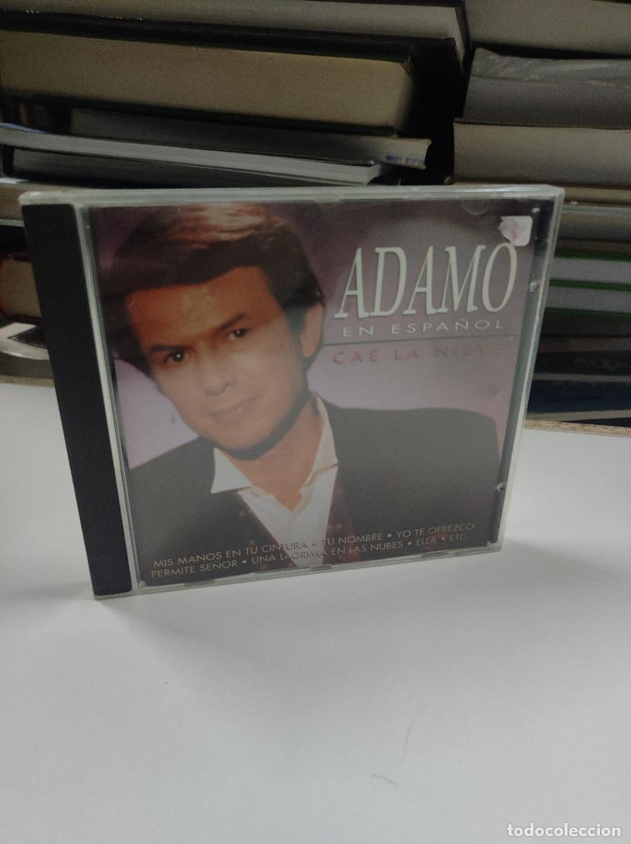 CDs de m&uacute;sica: Adamo &ndash; Adamo En Espa&ntilde;ol - Cae La Nieve Y Otros &Eacute;xitos - Foto 1