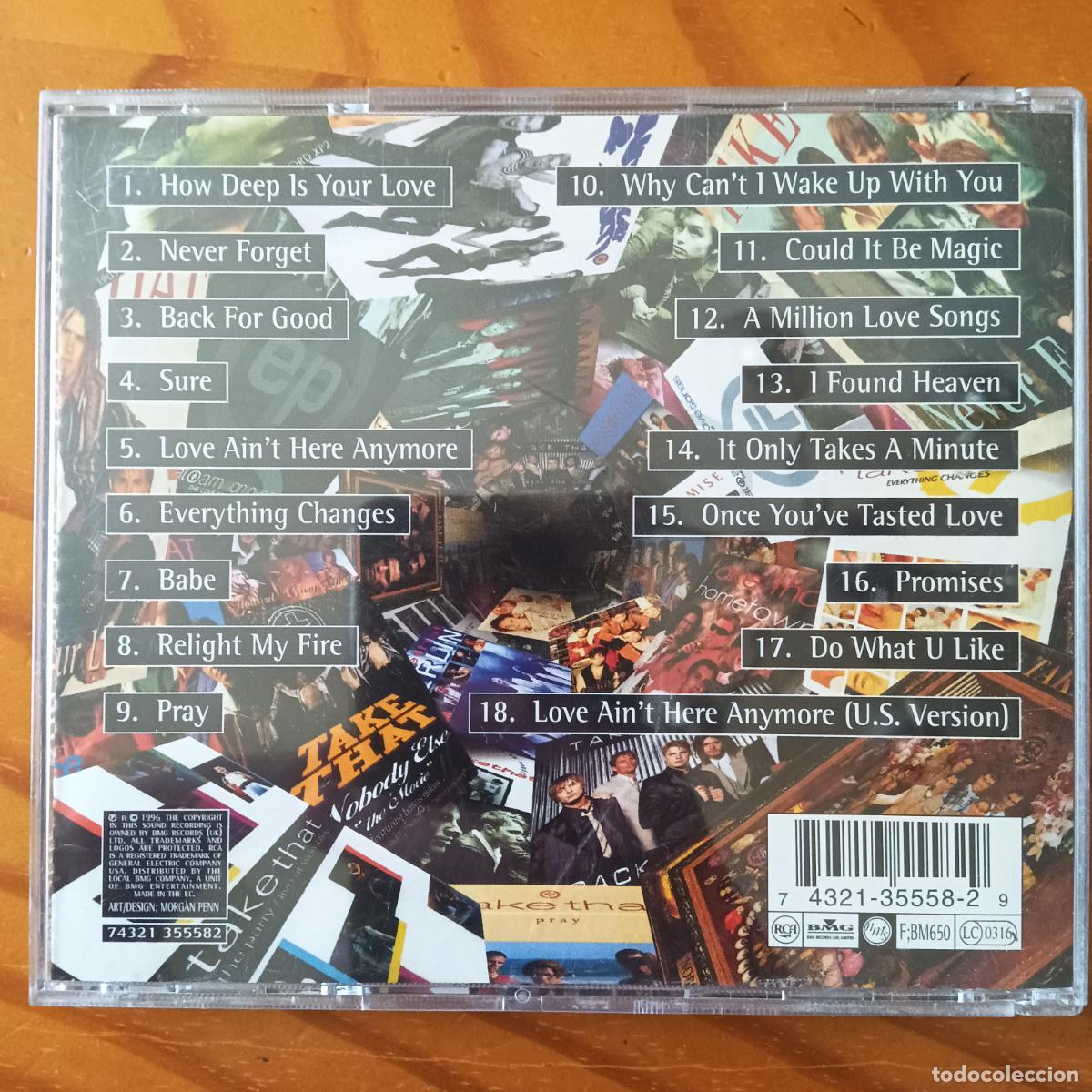 CDs de m&uacute;sica: TAKE THAT, GREATEST HITS. CD - Foto 2