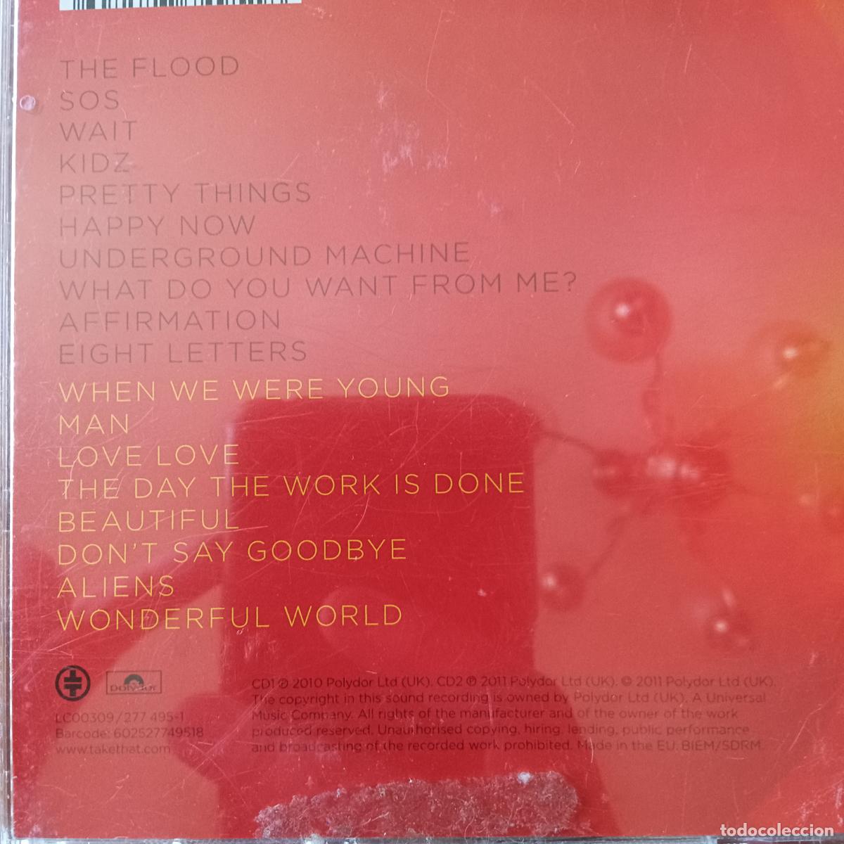 CDs de m&uacute;sica: TAKE THAT, PROGRESSED. CD - Foto 2
