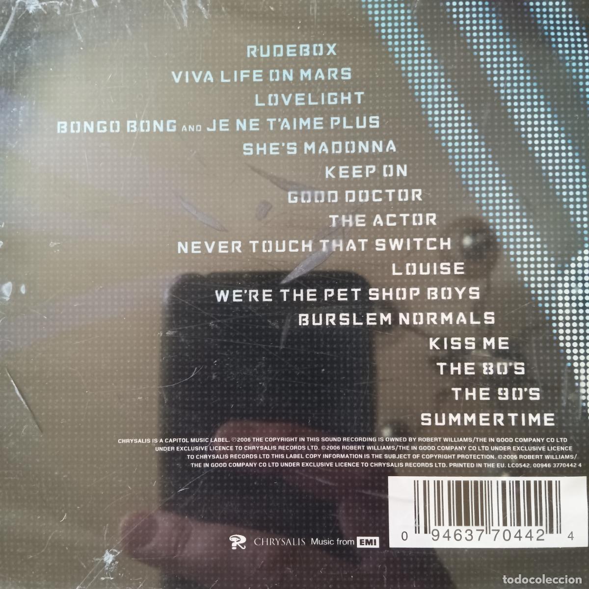 CDs de m&uacute;sica: ROBBIE WILLIAMS, RUDEBOX, CD - Foto 2