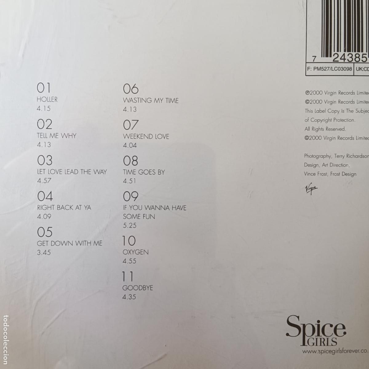 CDs de m&uacute;sica: SPICE GIRLS, FOREVER. CD - Foto 2