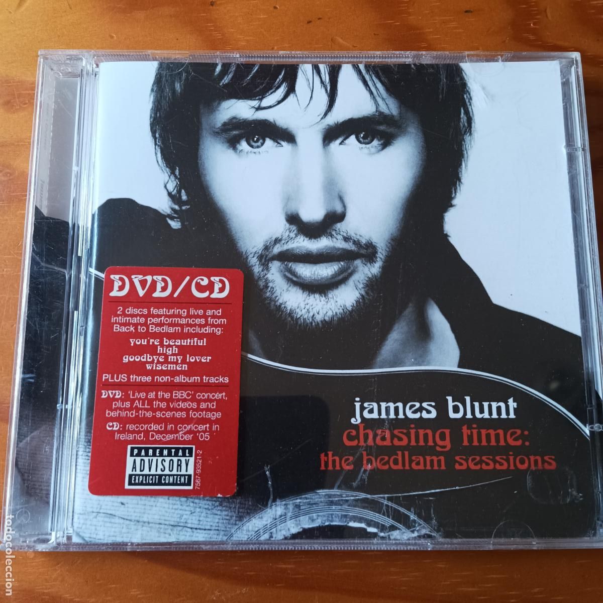 CDs de m&uacute;sica: JAMES BLUNT, CHASING TIME: THE BEDLAM SESSIONS. CD + DVD - Foto 1