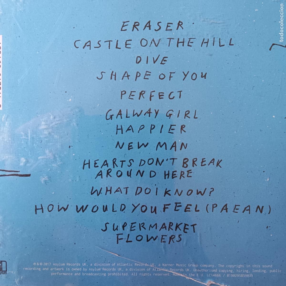 CDs de m&uacute;sica: ED SHEERAN, DIVIDE. CD . - Foto 2