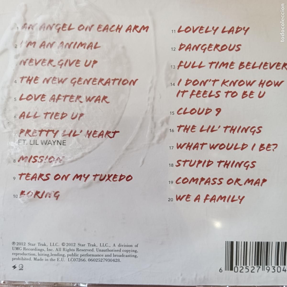CDs de m&uacute;sica: ROBIN THICKE, LOVE AFTER WAR. CD - Foto 2