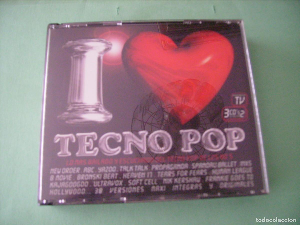 CDs de m&uacute;sica: CD - TECNO POP - 3 CD / VARIOS - Foto 1