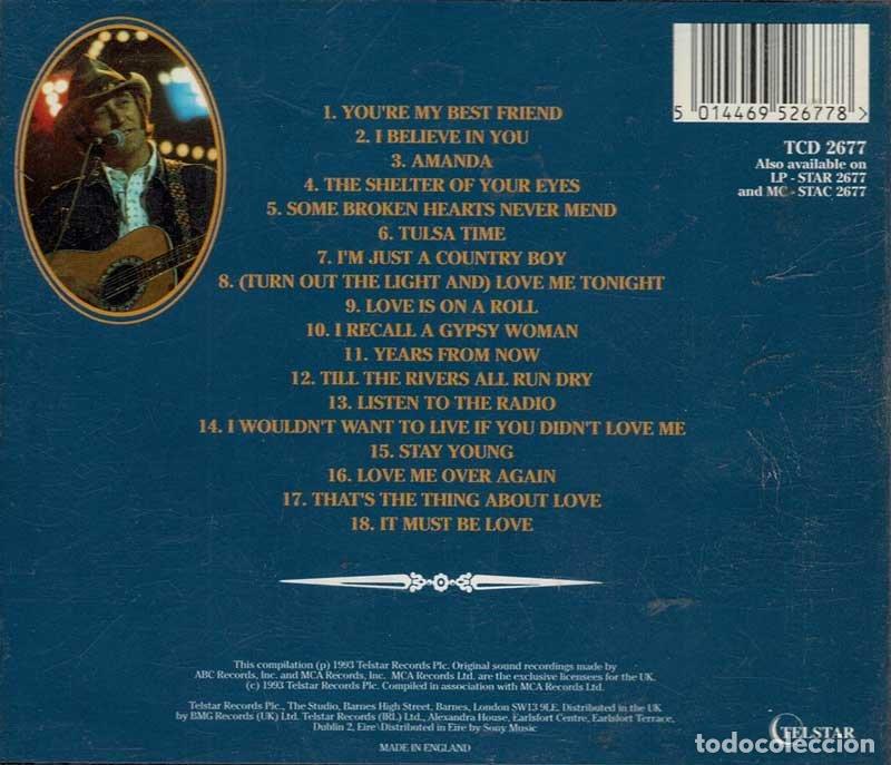 CDs de m&uacute;sica: Don Williams - Best Friends. CD - Foto 2
