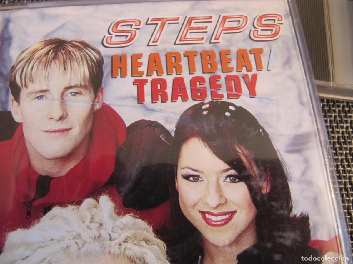CDs de m&uacute;sica: STEPS HEARTBEAT / TRAGEDY CD SINGLE - Foto 2