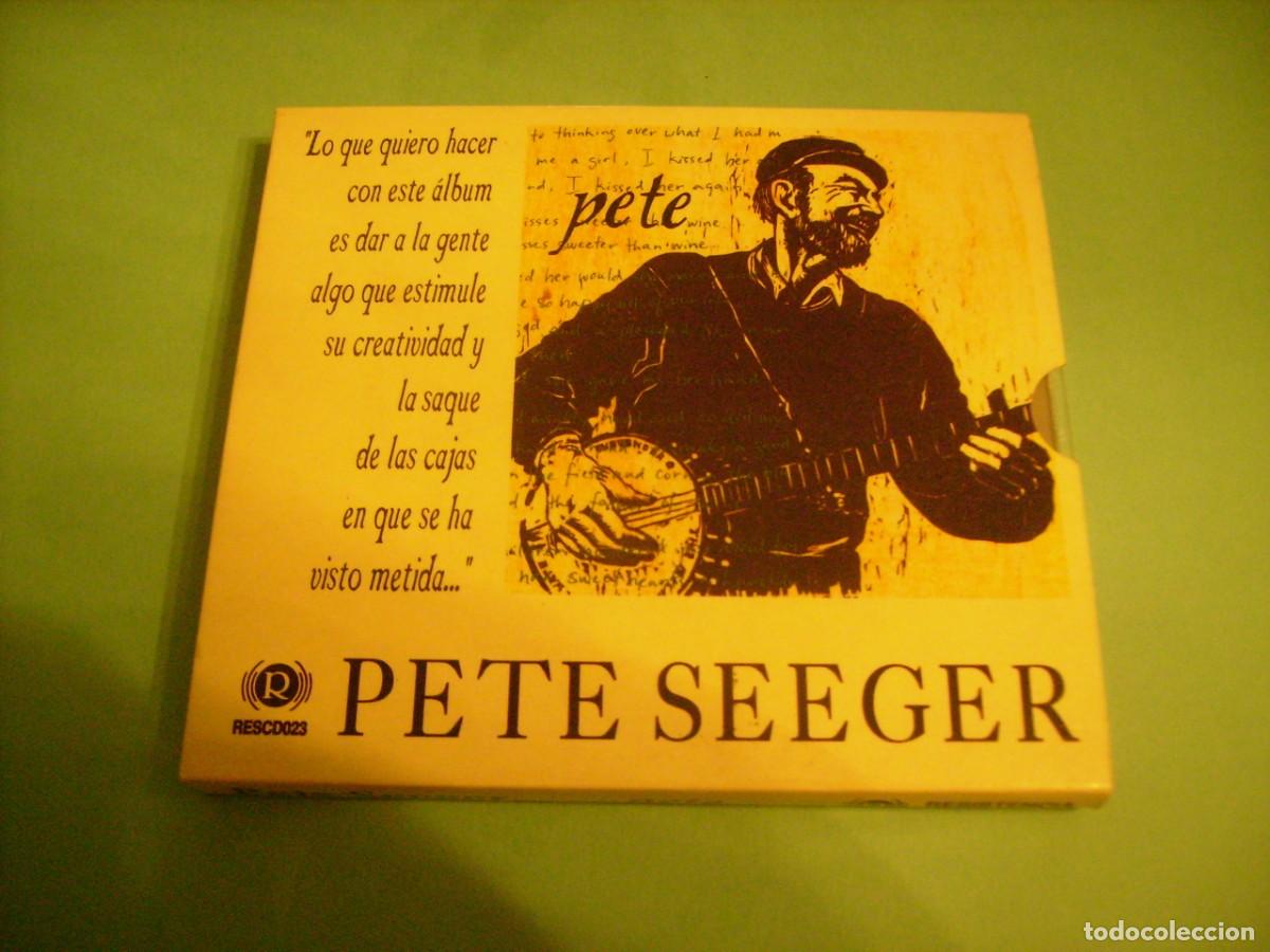 cd - pete seeger - pete - contiene libreto - Compra venta en todocoleccion