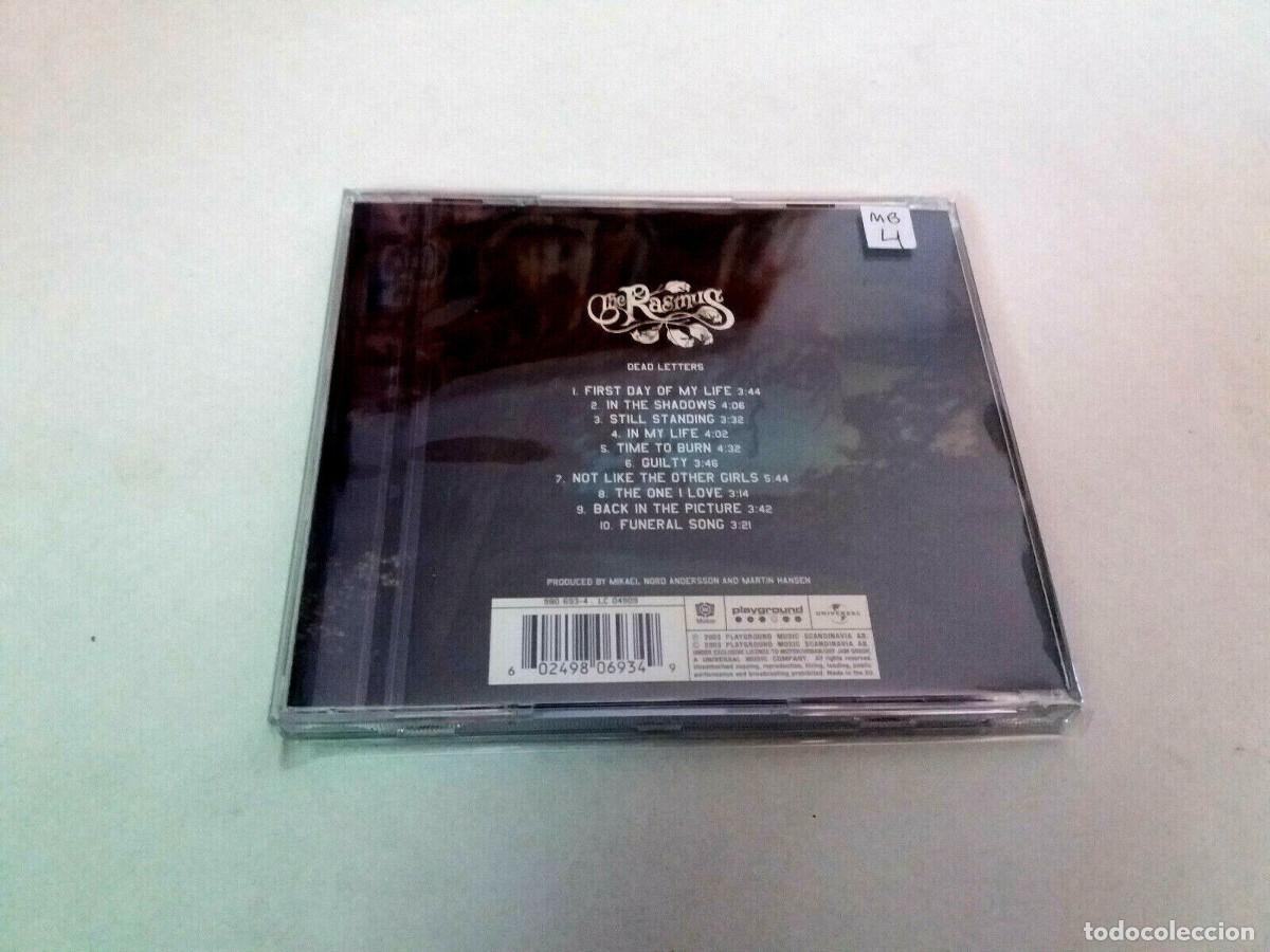 CDs de m&uacute;sica: THE RASMUS &rdquo;DEAD LETTERS&rdquo; CD 10 TRACKS - Foto 2