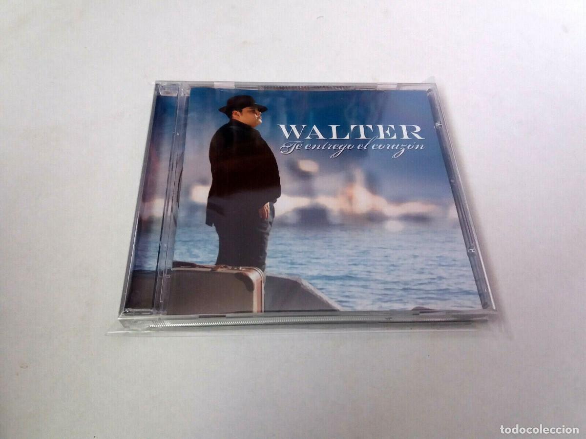 CDs de m&uacute;sica: WALTER &rdquo;TE ENTREGO EL CORAZON&rdquo; CD 11 TRACKS COMO NUEVO - Foto 1