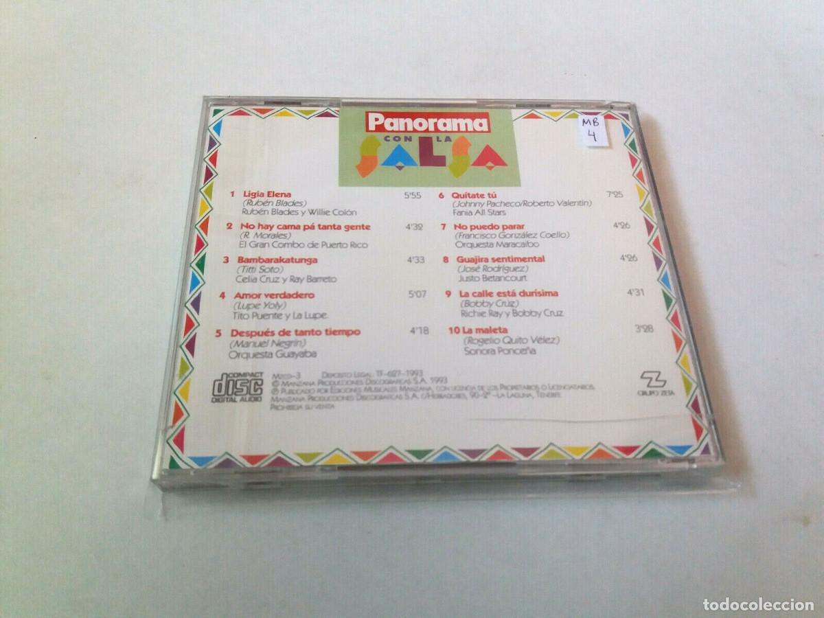 CDs de m&uacute;sica: CD &rdquo;PANORAMA CON LA SALSA VOL 3&rdquo; CD 10 TRACKS - Foto 2