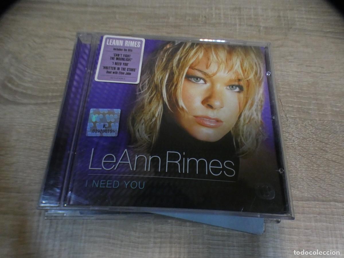 Music CDs: ARKANSAS1980 SALVACD 12 ESTADO MUY CORRECTO LEAN RIMES I NEED YOU