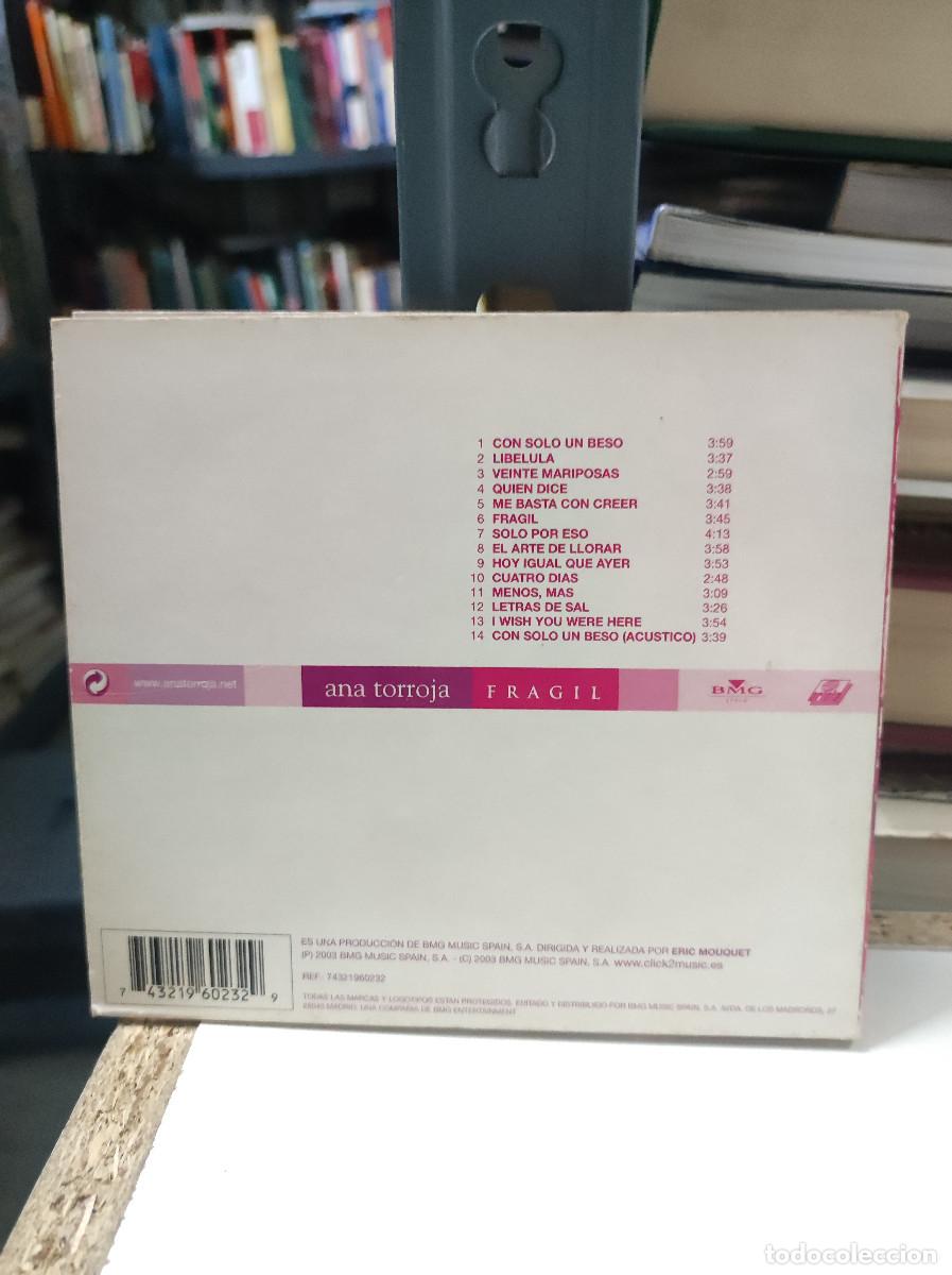 CDs de m&uacute;sica: Ana Torroja &ndash; Fr&aacute;gil - Foto 2