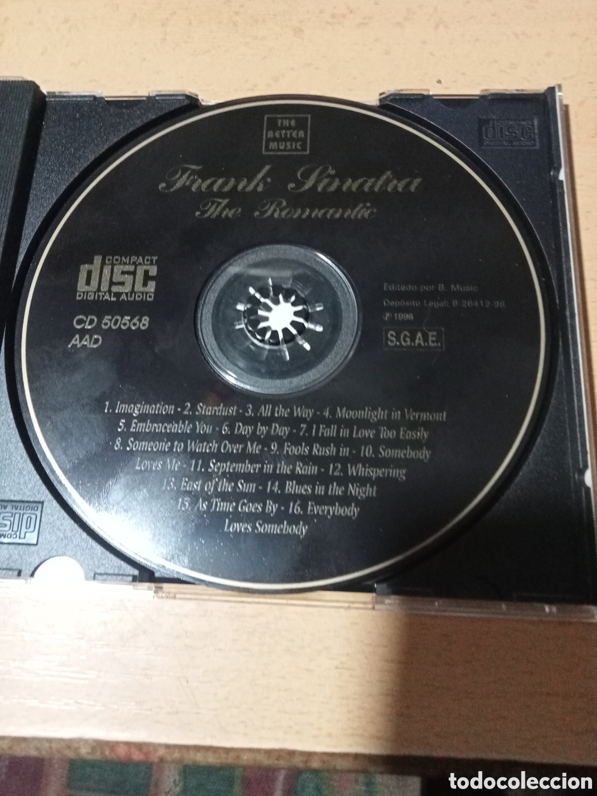 CDs de m&uacute;sica: frank sinatra the romantic CD - Foto 3