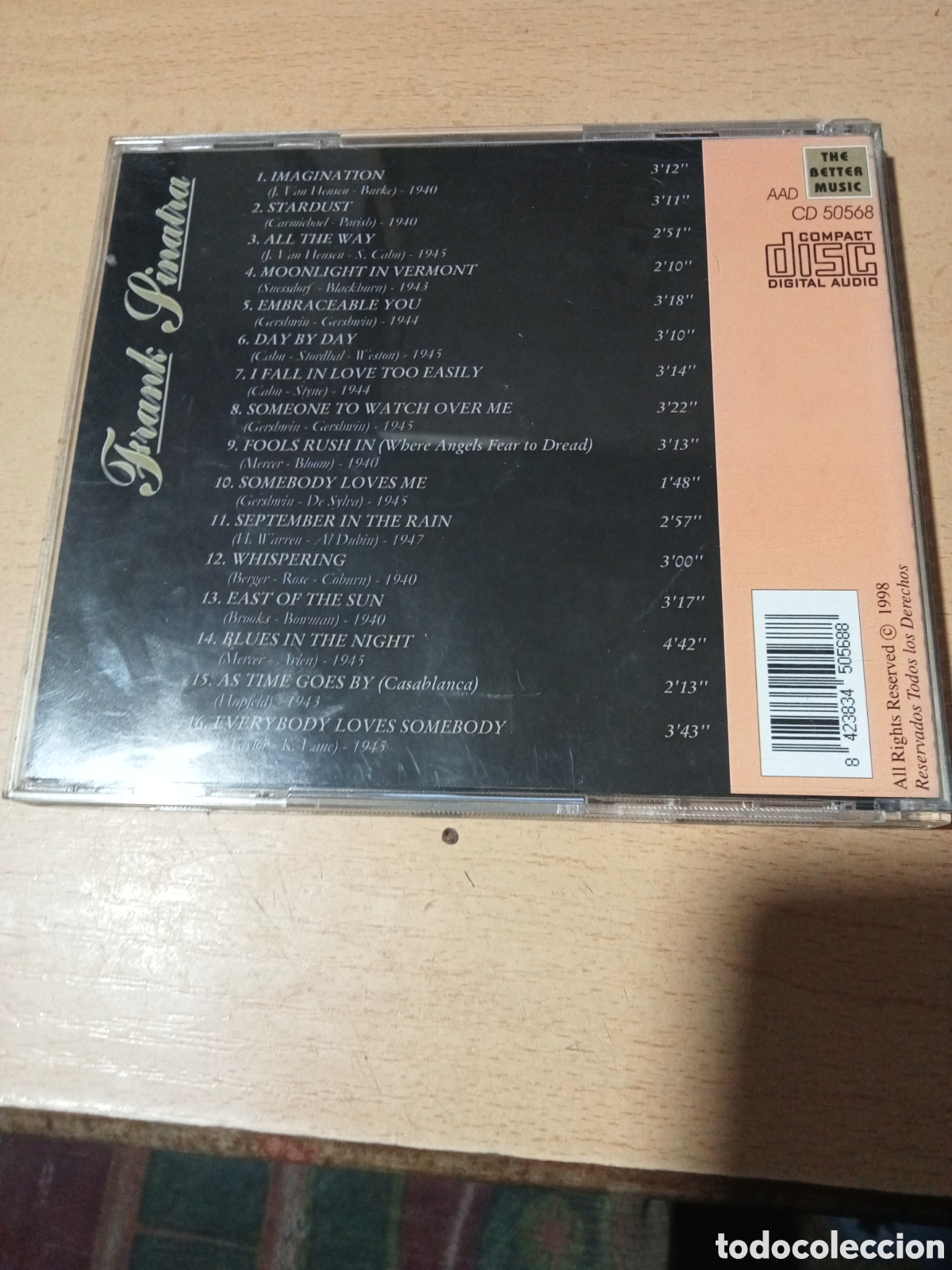 CDs de m&uacute;sica: frank sinatra the romantic CD - Foto 5