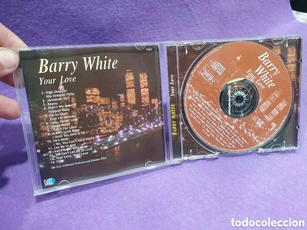 CDs de m&uacute;sica: CD. Barry White. Your Love. (L97) - Foto 2