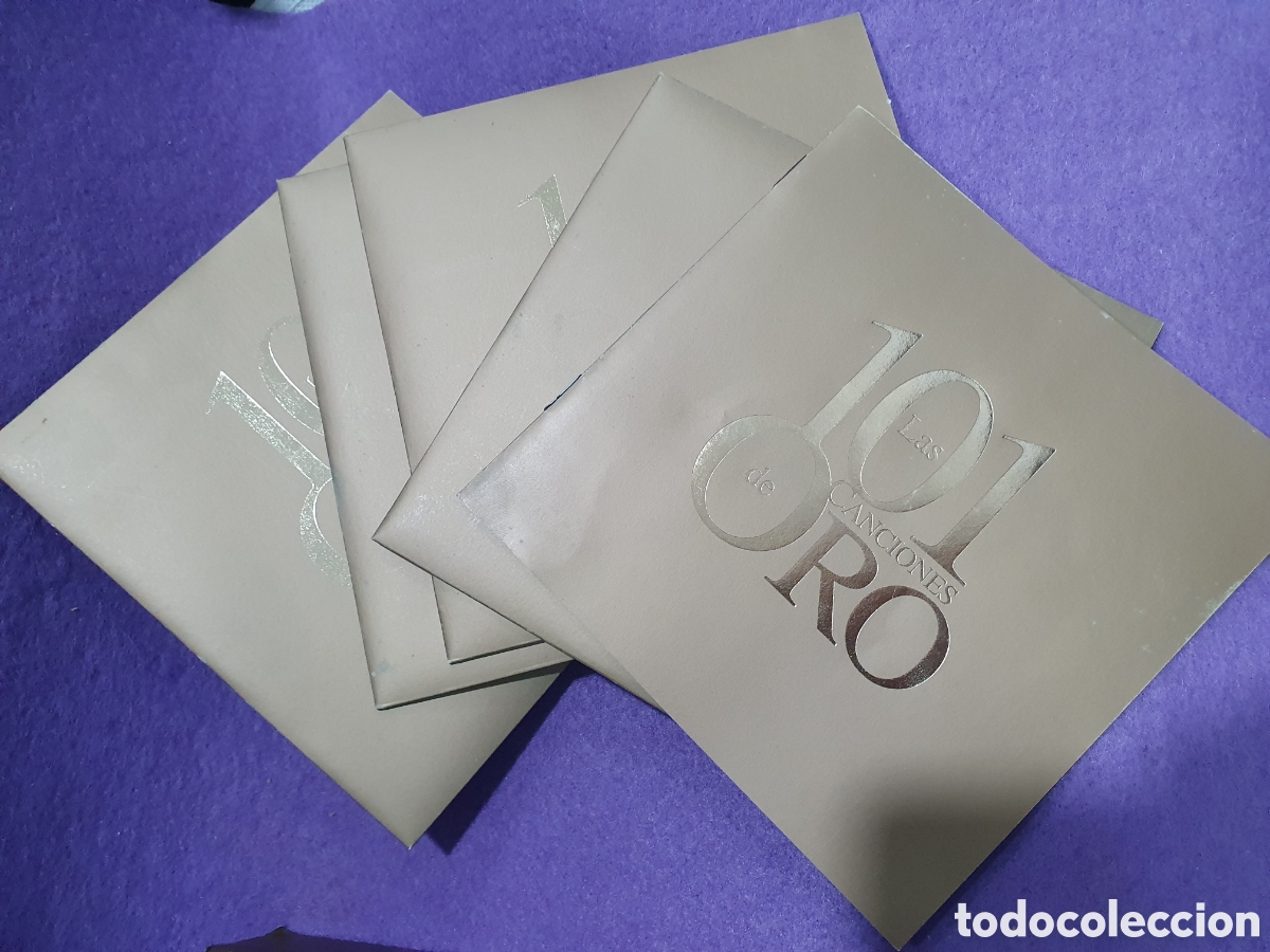 CDs de m&uacute;sica: 5 CDs. Las 101 canciones de Oro. (L97) - Foto 2