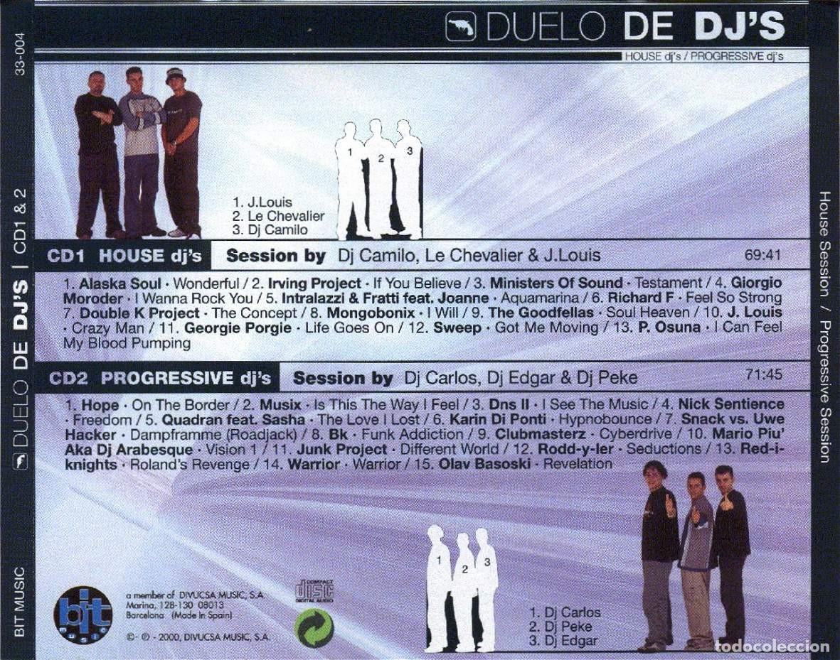 CDs de m&uacute;sica: Duelo De DJs [4cds] a&ntilde;o 2000 - Foto 2