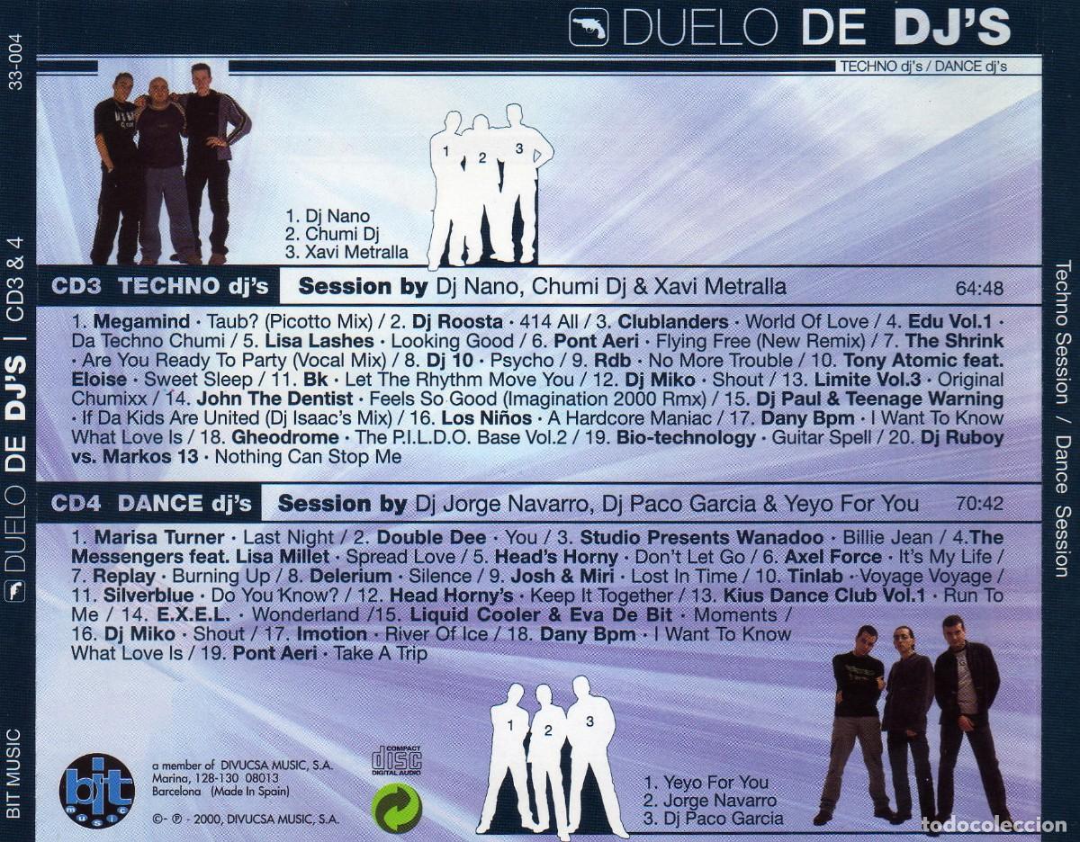 CDs de m&uacute;sica: Duelo De DJs [4cds] a&ntilde;o 2000 - Foto 12