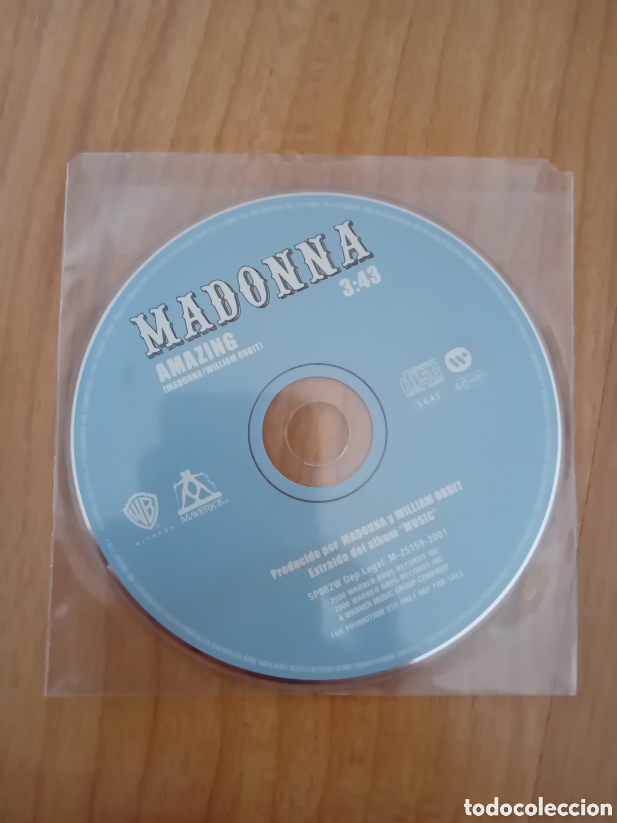 CDs de m&uacute;sica: MADONNA. AMAZING. CD SINGLE - Foto 1