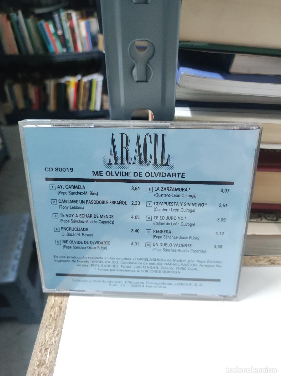 CDs de m&uacute;sica: Aracil &ndash; Me Olvid&eacute; De Olvidarte - Foto 2