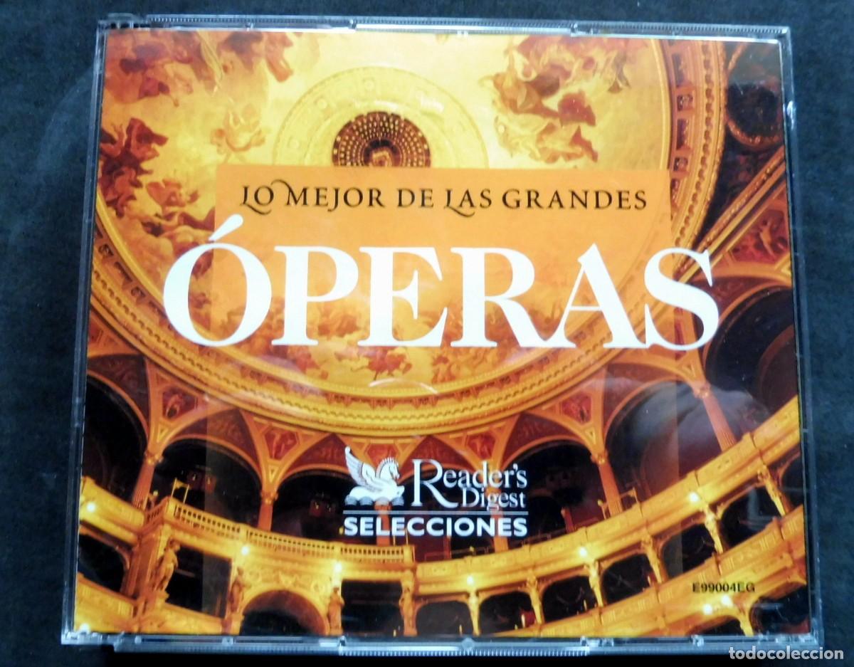 CDs de M&uacute;sica: CD - LO MEJOR DE LAS GRANDES OPERAS - 5 CDS CON LIBRETO - READER'S DIGEST
