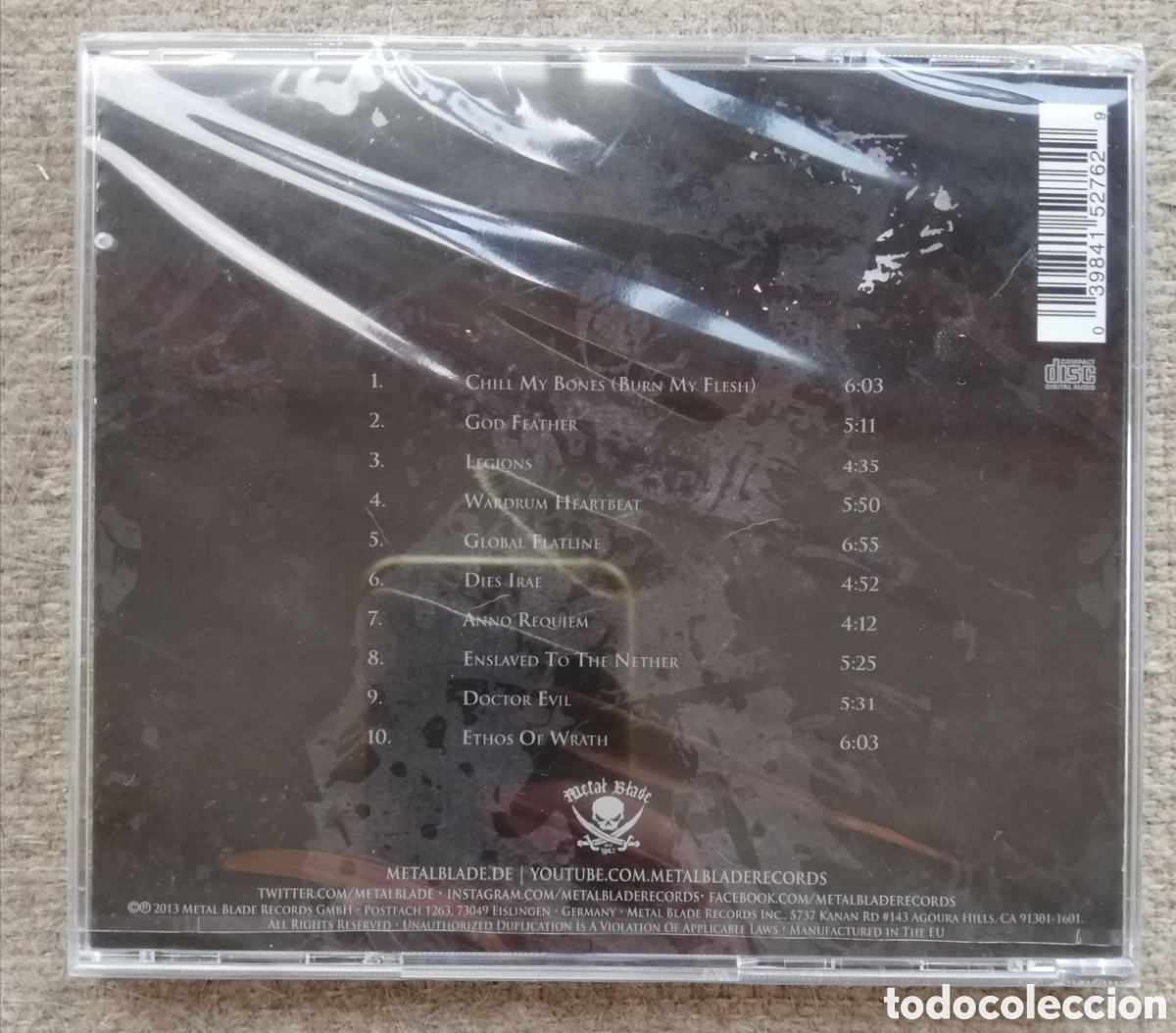 CDs de m&uacute;sica: Artillery - Legions. CD precintado - Foto 2