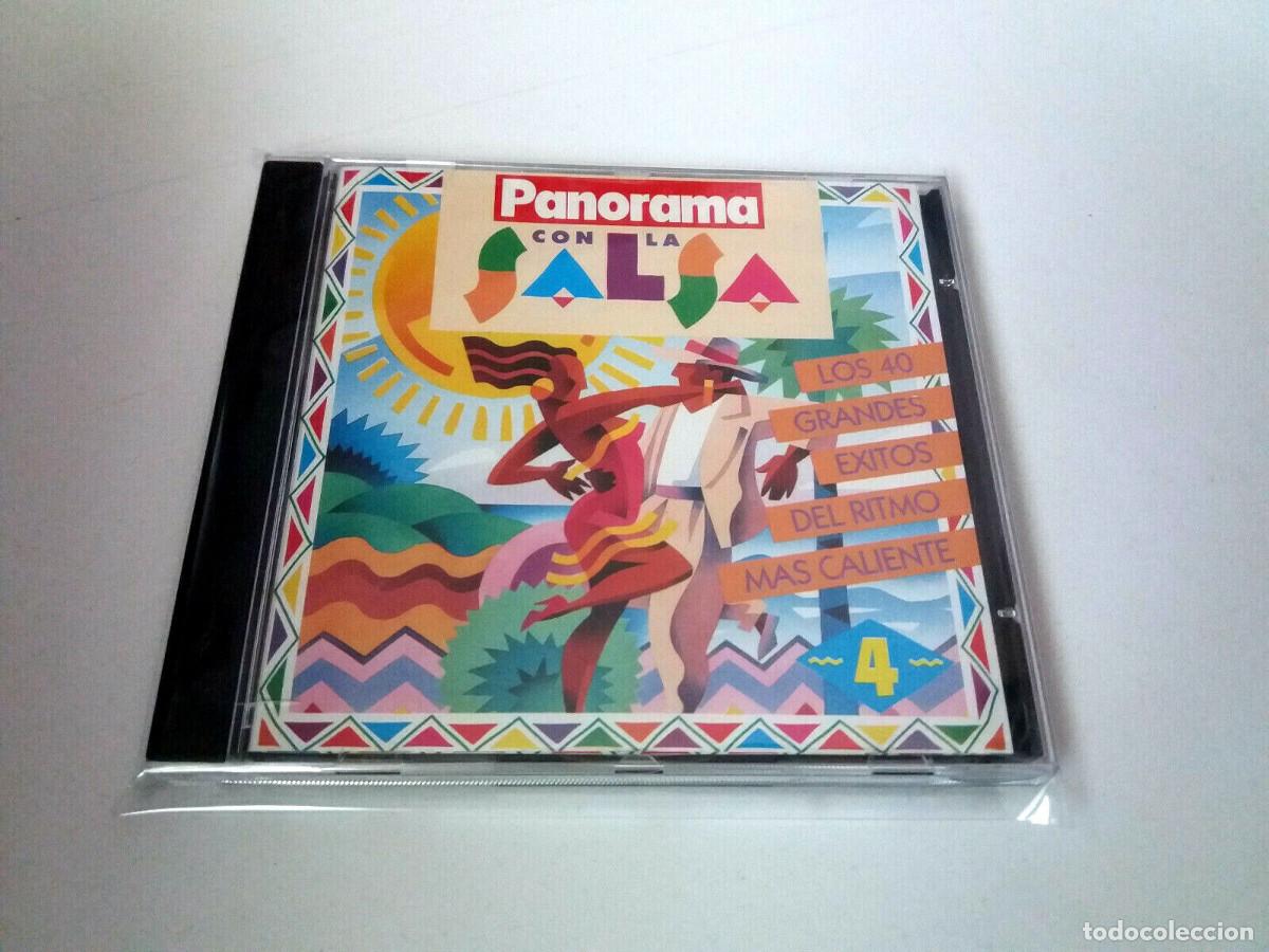 CDs de m&uacute;sica: CD &rdquo;PANORAMA CON LA SALSA VOL 4&rdquo; CD 10 TRACKS COMO NUEVO - Foto 1
