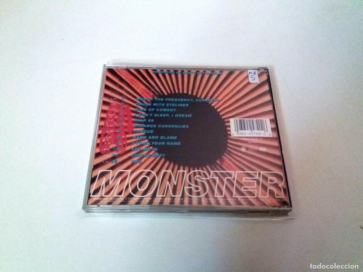 CDs de m&uacute;sica: R.E.M. &rdquo;MONSTER&rdquo; CD 12 TRACKS REM - Foto 2